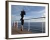 Business Woman on a Cruise Ship, Nassau, Bahamas, West Indies, Caribbean, Central America-Angelo Cavalli-Framed Photographic Print