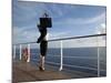 Business Woman on a Cruise Ship, Nassau, Bahamas, West Indies, Caribbean, Central America-Angelo Cavalli-Mounted Photographic Print