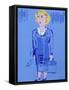 Business Woman-Diana Ong-Framed Stretched Canvas