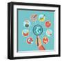 Business-venimo-Framed Art Print