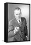 Businessman Pointing-Philip Gendreau-Framed Stretched Canvas