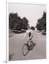 Businessman Riding a Bicycle-Philip Gendreau-Framed Photographic Print