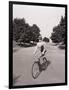 Businessman Riding a Bicycle-Philip Gendreau-Framed Photographic Print