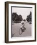 Businessman Riding a Bicycle-Philip Gendreau-Framed Photographic Print