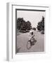 Businessman Riding a Bicycle-Philip Gendreau-Framed Photographic Print