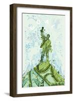 Businessman-Teofilo Olivieri-Framed Giclee Print