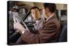 Businessmen Carpooling to Work-William P. Gottlieb-Stretched Canvas