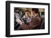 Businessmen Carpooling to Work-William P^ Gottlieb-Framed Photographic Print