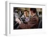 Businessmen Carpooling to Work-William P. Gottlieb-Framed Photographic Print