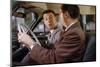 Businessmen Carpooling to Work-William P^ Gottlieb-Mounted Photographic Print