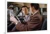 Businessmen Carpooling to Work-William P. Gottlieb-Framed Photographic Print