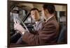 Businessmen Carpooling to Work-William P. Gottlieb-Framed Photographic Print