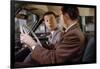 Businessmen Carpooling to Work-William P. Gottlieb-Framed Photographic Print