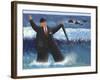 Businessmen's Holiday-Peter Adderley-Framed Art Print