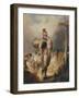 Buskers (Oil on Canvas)-Paul Gavarni-Framed Giclee Print