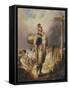 Buskers (Oil on Canvas)-Paul Gavarni-Framed Stretched Canvas