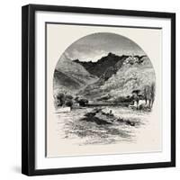 Bussana, the Cornice Road, Liguria, Italy, 19th Century-null-Framed Giclee Print