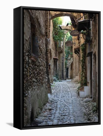 Bussana Vecchia, Liguria, Italy, Europe-Vincenzo Lombardo-Framed Stretched Canvas