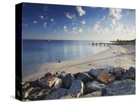 Busselton Beach at Dawn, Western Australia, Australia, Pacific-Ian Trower-Stretched Canvas