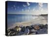 Busselton Beach at Dawn, Western Australia, Australia, Pacific-Ian Trower-Stretched Canvas