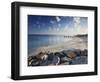 Busselton Beach at Dawn, Western Australia, Australia, Pacific-Ian Trower-Framed Photographic Print