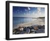 Busselton Beach at Dawn, Western Australia, Australia, Pacific-Ian Trower-Framed Photographic Print