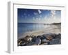 Busselton Beach at Dawn, Western Australia, Australia, Pacific-Ian Trower-Framed Photographic Print