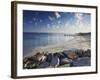 Busselton Beach at Dawn, Western Australia, Australia, Pacific-Ian Trower-Framed Photographic Print