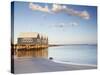 Busselton Pier at Dawn, Western Australia, Australia-Ian Trower-Stretched Canvas