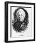 Bust Illustration of Zachary Taylor-null-Framed Giclee Print