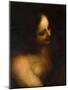 Bust-Length Female Nude-null-Mounted Giclee Print