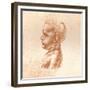 Bust of a Boy, C1472-C1519 (1883)-Leonardo da Vinci-Framed Giclee Print