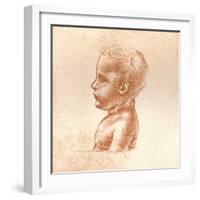 Bust of a Boy, C1472-C1519 (1883)-Leonardo da Vinci-Framed Giclee Print