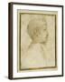 Bust of a Boy in Profile to the Right-Parmigianino-Framed Giclee Print