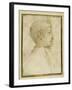 Bust of a Boy in Profile to the Right-Parmigianino-Framed Giclee Print