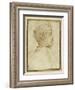 Bust of a Boy in Profile to the Right-Parmigianino-Framed Giclee Print