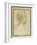 Bust of a Boy in Profile to the Right-Parmigianino-Framed Giclee Print