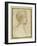 Bust of a Boy in Profile to the Right-Parmigianino-Framed Giclee Print