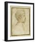 Bust of a Boy in Profile to the Right-Parmigianino-Framed Giclee Print