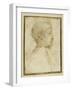 Bust of a Boy in Profile to the Right-Parmigianino-Framed Giclee Print