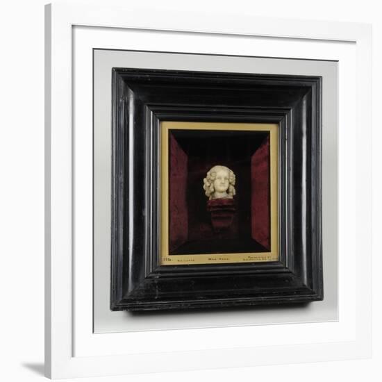 Bust of a Girl, C.1850-Richard Cockle Lucas-Framed Giclee Print