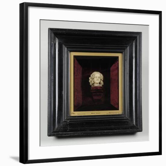 Bust of a Girl, C.1850-Richard Cockle Lucas-Framed Giclee Print