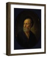 Bust of a Man, c.1635-40-Gerrit or Gerard Dou-Framed Giclee Print