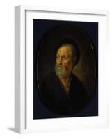 Bust of a Man, c.1635-40-Gerrit or Gerard Dou-Framed Giclee Print