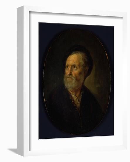 Bust of a Man, c.1635-40-Gerrit or Gerard Dou-Framed Giclee Print