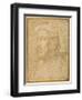 Bust of a Man Wearing a Chaperon-Lorenzo di Credi-Framed Giclee Print