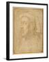 Bust of a Man Wearing a Chaperon-Lorenzo di Credi-Framed Giclee Print