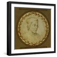 Bust of a Man with Skullcap-Lorenzo di Credi-Framed Giclee Print