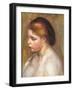 Bust of a Nude Young Female-Pierre-Auguste Renoir-Framed Giclee Print