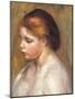 Bust of a Nude Young Female-Pierre-Auguste Renoir-Mounted Giclee Print